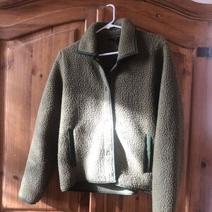 J. Crew Green Fleece